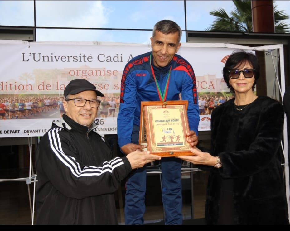 L’École Normale Supérieure brille lors de la 1ère édition de la Course sur Route de l’UCA | Avril 2026.
