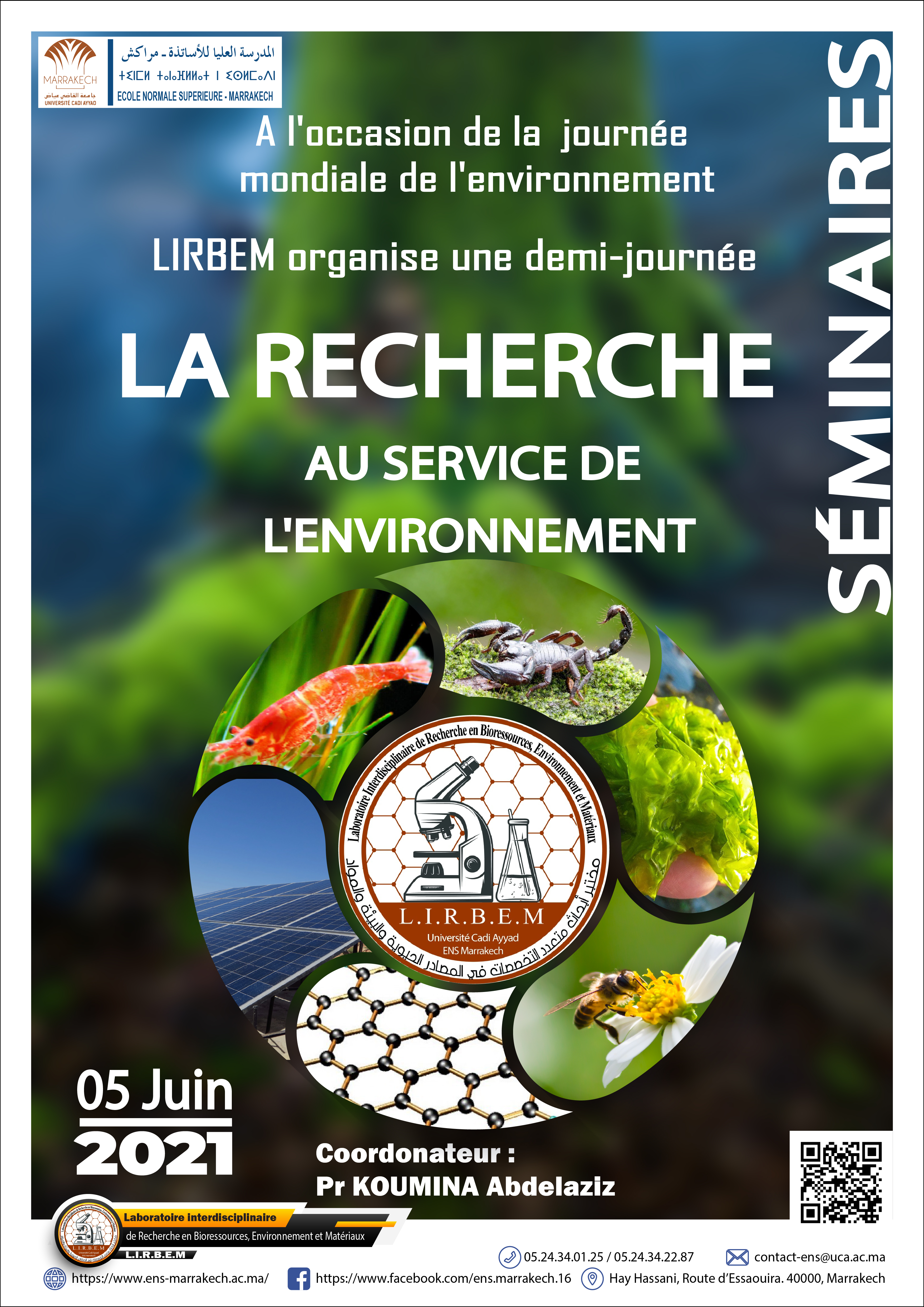 LA REHERCHE AU SERVICE DE L’ENVIRONNEMENT