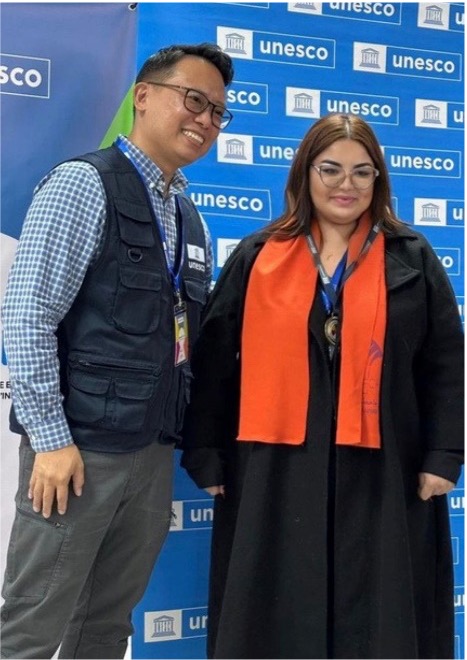 Rajaa Zekraoui, Étudiante de l’ENS de Marrakech - Université Cadi Ayyad  et Championne du Gameathon FactiCITÉ 2025.